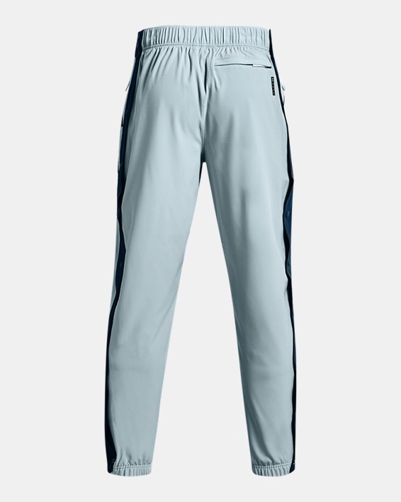 Men's UA RUSH™ Woven Tearaway Pants, Blue, pdpMainDesktop image number 9